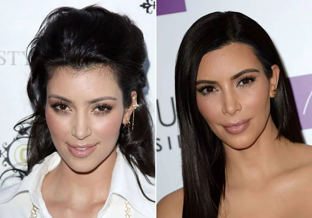 Kim Kardashian - Tatuaje Sprâncene